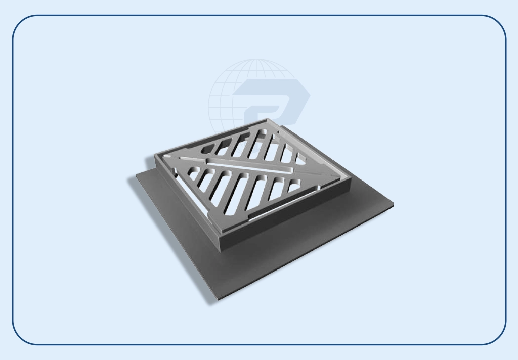 TRIANGULAR GULLY GRATING